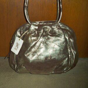 Hobo International Divine Brown Metallic Leather hand bag-NWT, $328!!